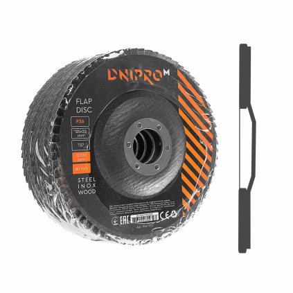 Lamelový kotúč P36 125 22,2 mm 5 ks. Dnipro-M