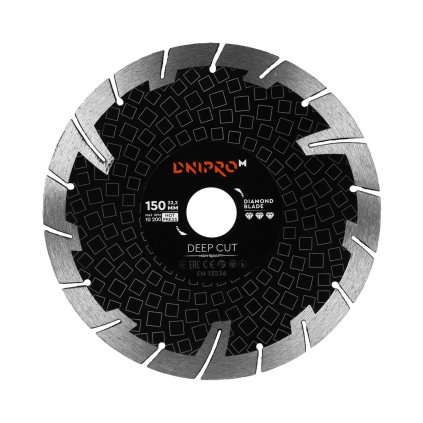 Diamantový kotouč Deep Cut 150 22,2 mm Dnipro-M