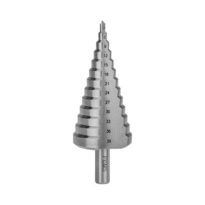 Stupňovitý vrták P6M5 4-39 mm Dnipro-M
