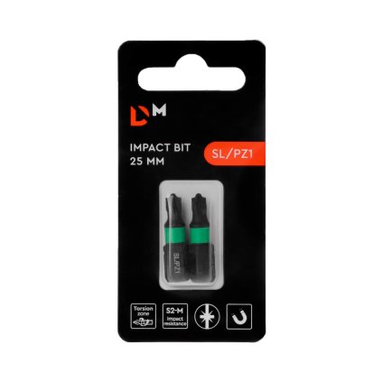 Bit Impact SL/PZ1 25 mm 2 ks. Dnipro-M