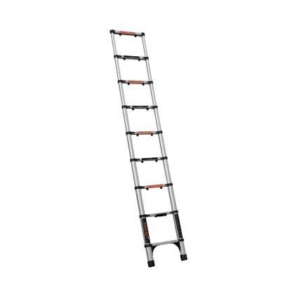 Hliníkový žebřík teleskopický TL126 9 stupňů 2,6 m, Dnipro-M