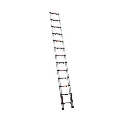 Hliníkový žebřík teleskopický TL138 13 příček 3,8 m, Dnipro-M