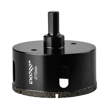 Diamantový vrták Extra-Ceramics 72 mm, Dnipro-M