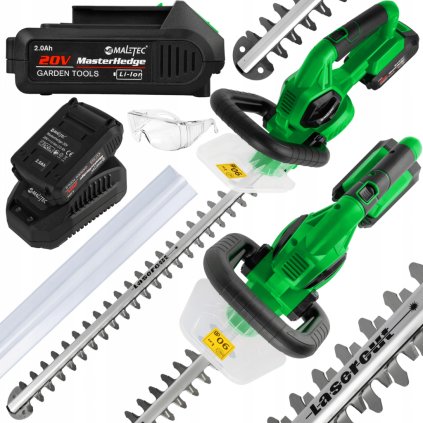 HedgeCut Max 20V – Aku nožnice s dlhým nástavcom a rýchlonabíjačkou, Li-Ion batériou a bezpečnostnou brzdou