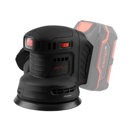 AKU excentrická bruska DSO-200BC ULTRA (bez akumulátoru a nabíječky), Dnipro-M