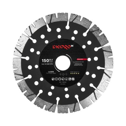 Diamantový kotouč Grand 125 mm 22,2 mm, Dnipro-M