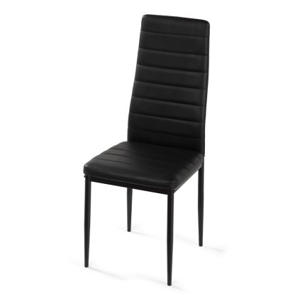 100180 Jídelní židle TINO černá (1)