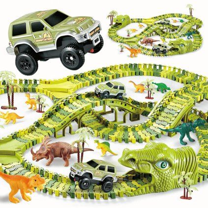 závodní autodráha dinosaurus