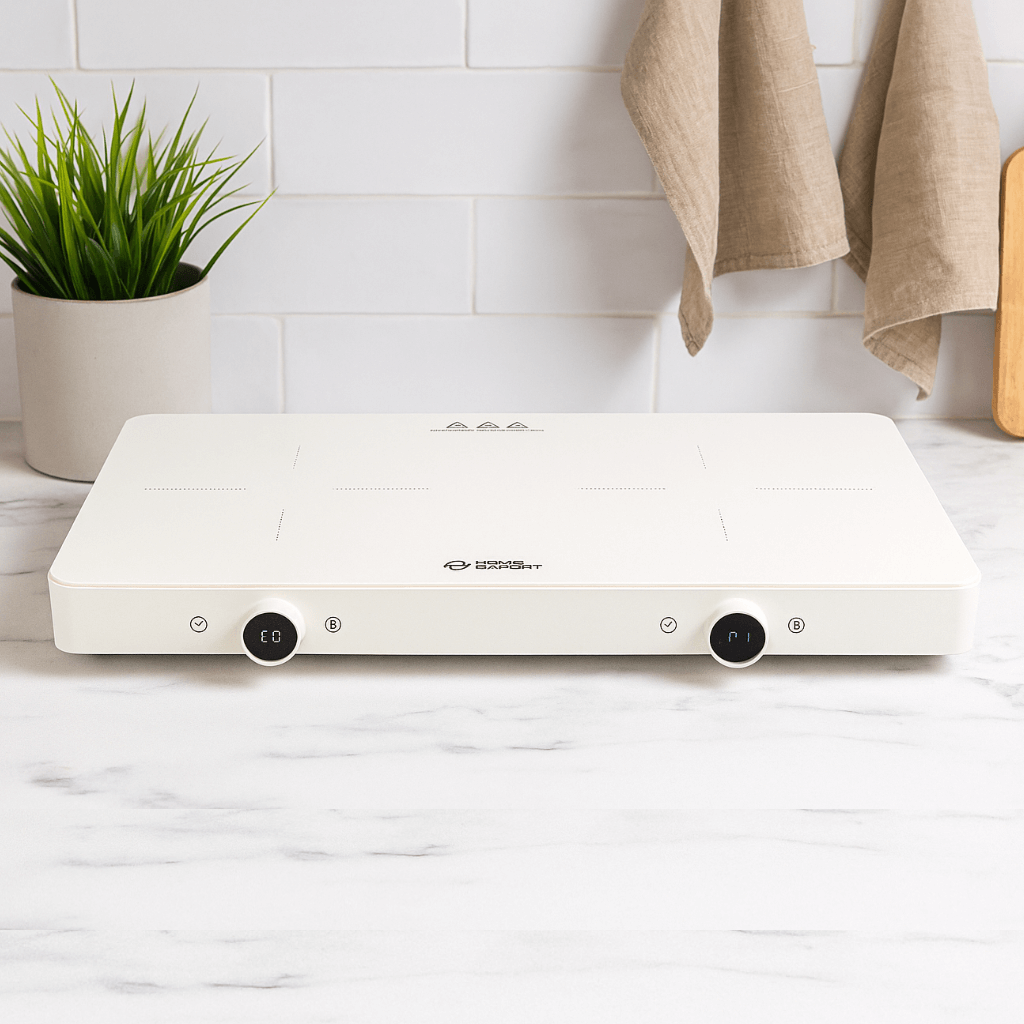 Dvouplotýnkový indukční vařič DualZone 3000 W s dotykovým panelem, funkcí Booster a přesným řízením výkonu