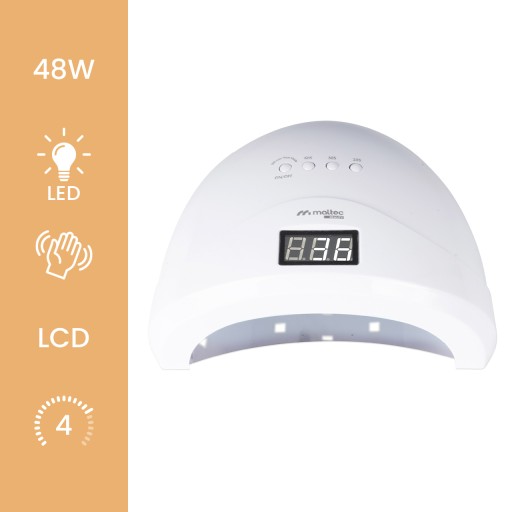Levně Salonie Dual LED – UV lampa 48W na manikúru a pedikúru, s pohybovým senzorem