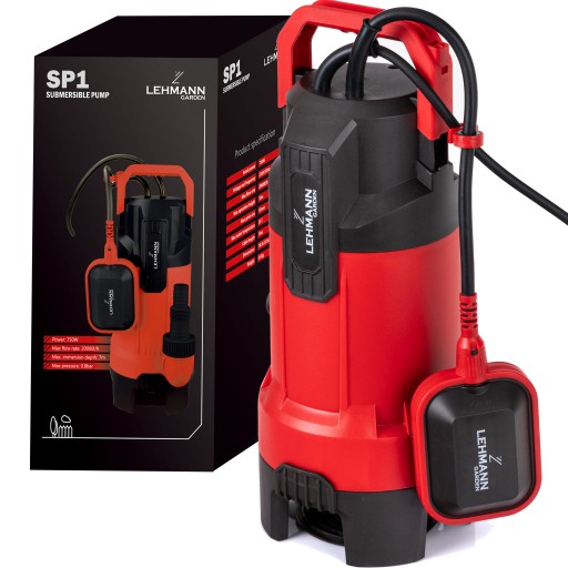 HydroMax Flow 750 – ponorné čerpadlo 20 000 l/h s plovákem pro čistou i špinavou vodu