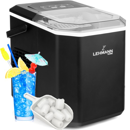 Levně ArcticTouch – výrobník ledu 12 kg/den a prvním ledem za 6 minut, s funkcí samočištění a 2 velikostmi kostek