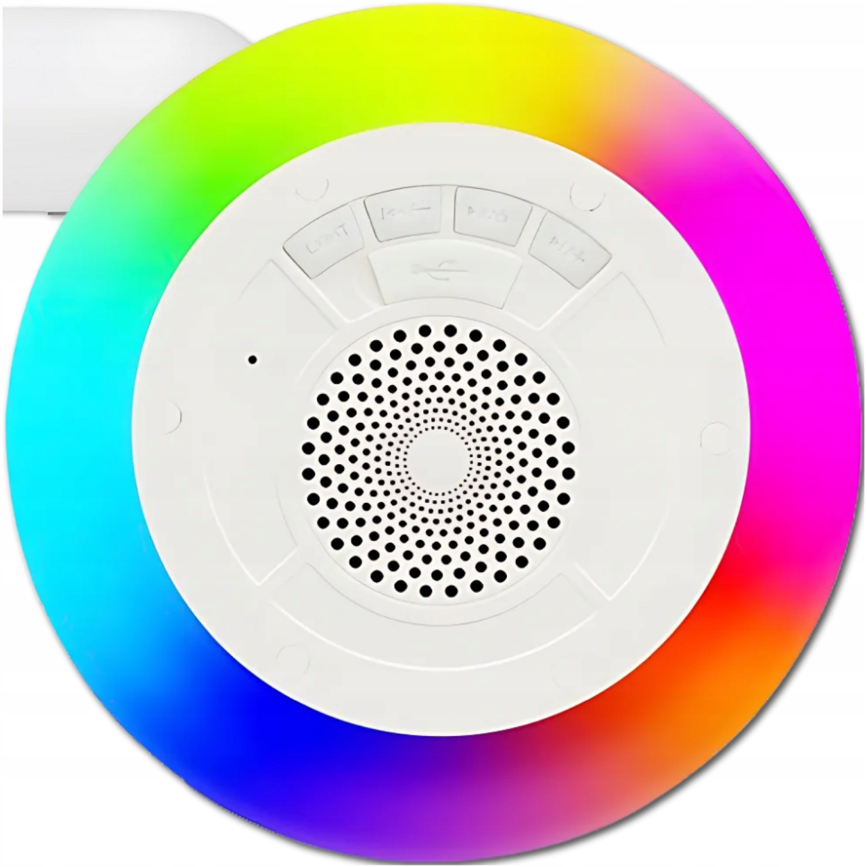 Bluetooth reproduktor LightWave s LED světlem – voděodolný reproduktor vhodný i do bazénu, s barevným podsvícením