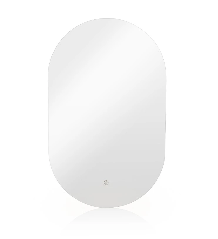 Levně Noela Oválné zrcadlo s LED podsvícením OVELIA