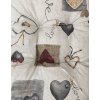 3675 2 polstr na polohovaci zidli a kreslo 5cm motiv srdce love
