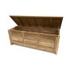 Zahradní dřevěná truhla na polstry