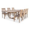 Zahradní nábytek Faisal I. teak set 1+6 (1)
