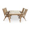Zahradní teakový nábytek Garden II. 1+4 (2)