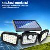 LightPro Solárne LED svetlo vonkajšie