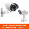 151708 atrapa security kamery s blikajici led diodou