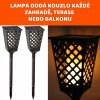 151720 8 solarni lampa lucerna s imitaci plamene