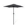 Slunečník Columbus 2,3m antracit (2)