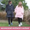 151962 3 softiehoodie mikinova deka k zachumlani ruzova