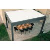 Bioklimatická pergola Noela antracit PREMIUM 3x4 m (2)