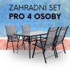 152133 2 zahradni set boa vista 150cm 4x zidle solano skladaci