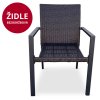152199 10 zahradni jidelni set viking m 4x ratanova zidle wicker pat