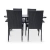 Zahradní jídelní set Klaudie + 4x židle PARIS (3)