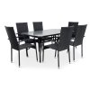 Zahradní jídelní set Klaudie + 6x židle PARIS (4)