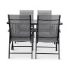 Zahradní set PORTO 140cm + 4x židle SOLANO skládací (3)