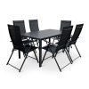 Zahradní nábytek z kovu stůl Viking L + 6x židle Pia (1)