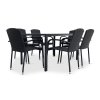 Nábytek na zahradu ratan stůl VIKING L + 6x židle ROMA (3)