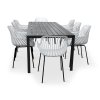 Moderní zahradní set Viking XL + 8x křeslo GABY šedé (3)