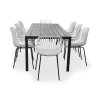 Moderní zahradní set Viking XL + 8x židle GABY šedá (3)