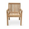 Zahradní křeslo z teaku Kingsbury (2)