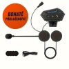 RideCom X2 – Bluetooth slúchadlá do motocyklovej helmy s mikrofónom, stereo zvukom, vodotesnosťou IP67 a handsfree funkciou