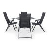 Zahradní nábytek stůl Wilder + 4x židle Pia polohovací (1)