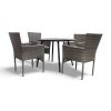 Zahradní nábytek stůl Wilder + 4x křeslo BALI PREMIUM (2)