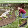 Royal-G Sofistikovaný trávníkový lem 10 m s kotvícími kolíky - KOMPLETNÍ SADA