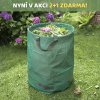 2+1 ZDARMA Zahradní koš BioSak 500L - samostojný, pro sezónní úklid listí, posekané trávy, větví, plevele i drobného stavebního odpadu, XXL velikost