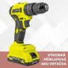 HammerDrill 21V Brushless – akumulátorová vrtačka s příklepem, bezkartáčovým motorem, kompletní sadou a 2x21V Li-Ion