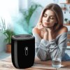 DryMini Tichý a energeticky úsporný odvlhčovač 300 ml/den pro místnosti do 25 m², černý