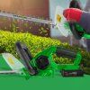 HedgeCut Max 20V – Aku nožnice s dlhým nožom a rýchlonabíjačkou, Li-Ion batériou a bezpečnostnou brzdou