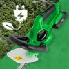 HedgeCut Max 20V – Aku nůžky s dlouhou lištou a rychlonabíječkou, Li-Ion baterií a bezpečnostní brzdou