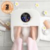 Foot-Spa Masážní vana na nohy s ohřevem a hydromasáží, bublinkovou lázní a zásobníkem na bylinky/soli