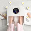 Foot-Spa Masážní vana na nohy s ohřevem a hydromasáží, bublinkovou lázní a zásobníkem na bylinky/soli
