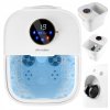 Foot-Spa Masážní vana na nohy s ohřevem a hydromasáží, bublinkovou lázní a zásobníkem na bylinky/soli